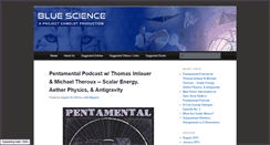 Desktop Screenshot of blue-science.org